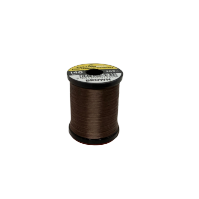 Simulated alt text for Fulling Mill Pro Thread Twisted 140 Den for thorne-bros-custom-rod-tackle.myshopify.com. You are an expert SEO agent. You will generate an ALT text for this image. <Store_Context> Business Details: - Premier Midwest shop specializing in musky tackle...