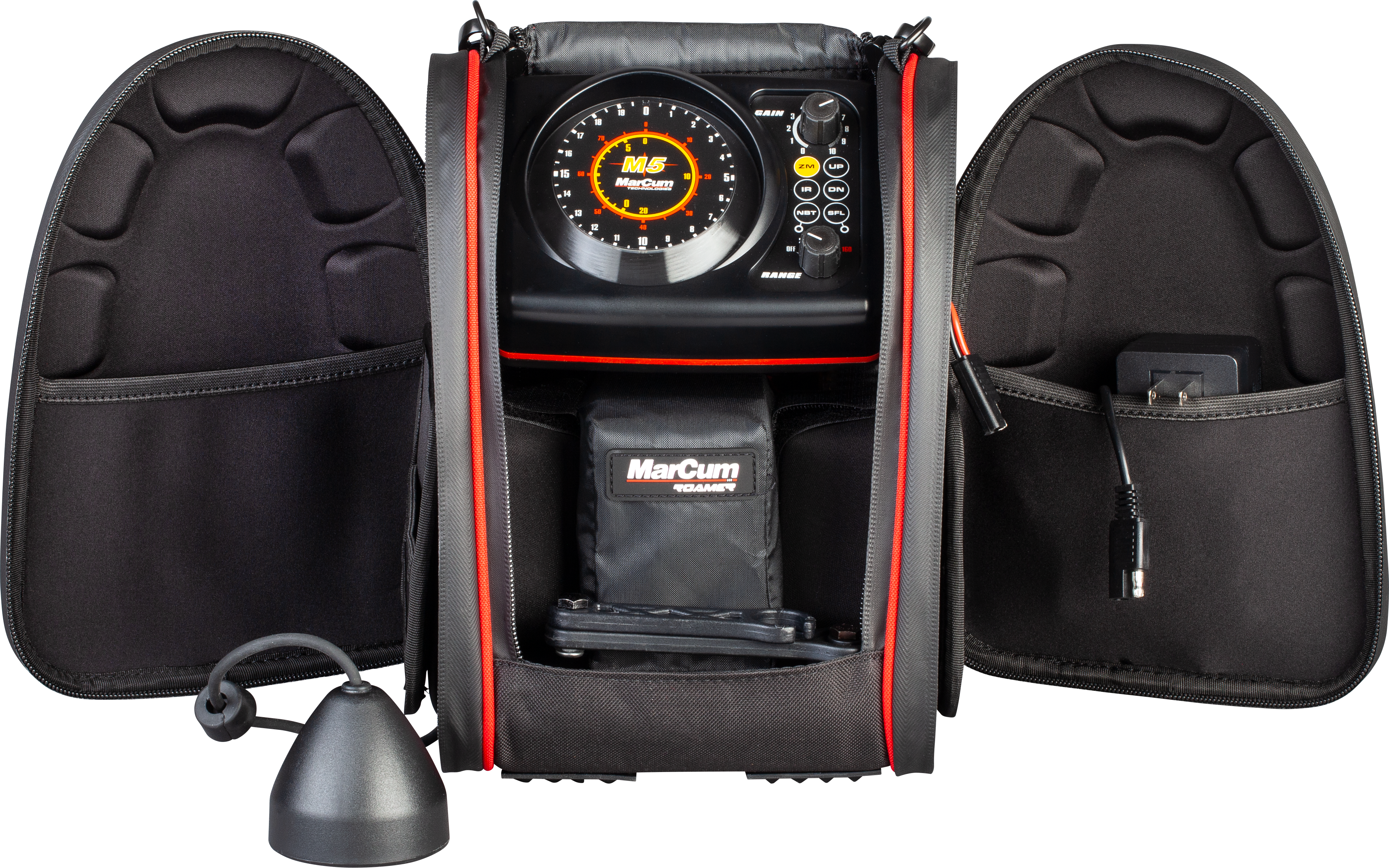 Marcum M5LR (Lithium Equipped) w/Roamer Case & Battery