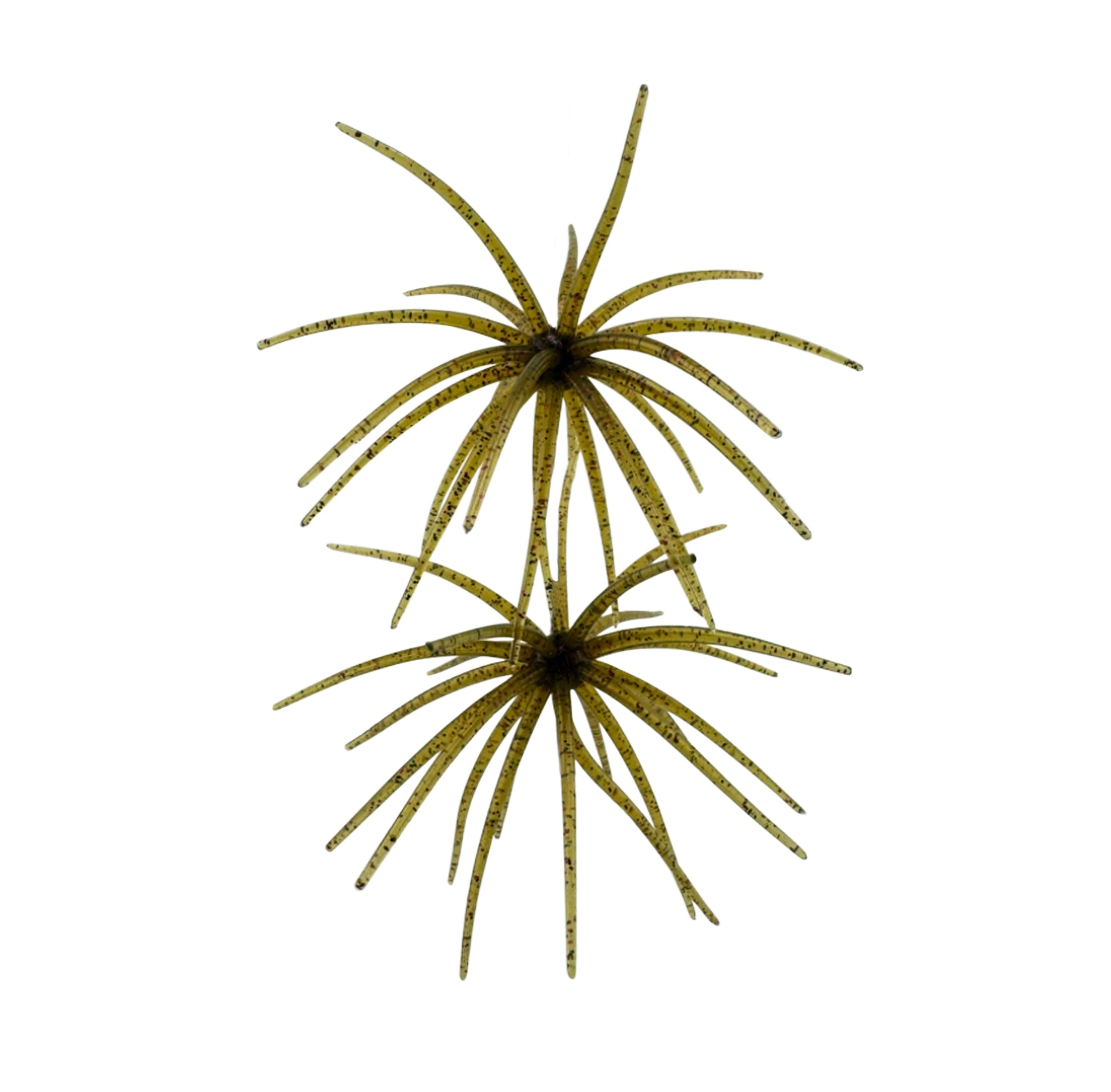 Arsenal Morning Star Urchin Elastomer Bait with flexible, segmented tentacles in greenish hues designed for effective fishing tackle use.