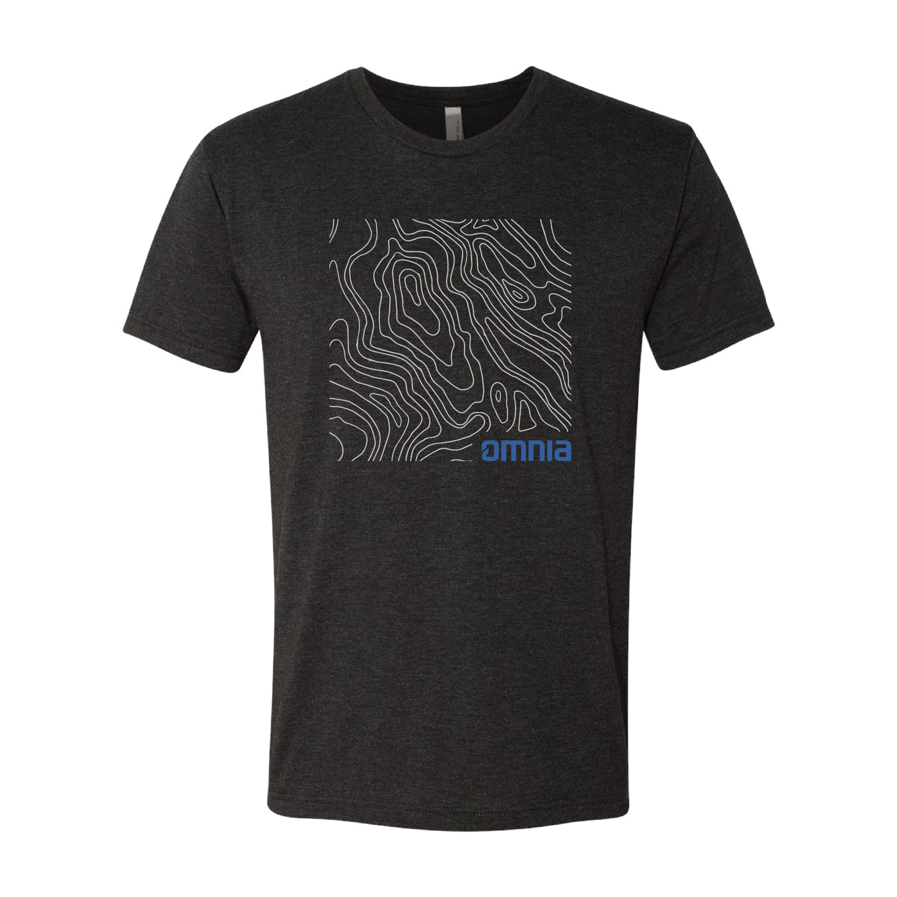 Omnia Fishing Contour Map T-Shirt