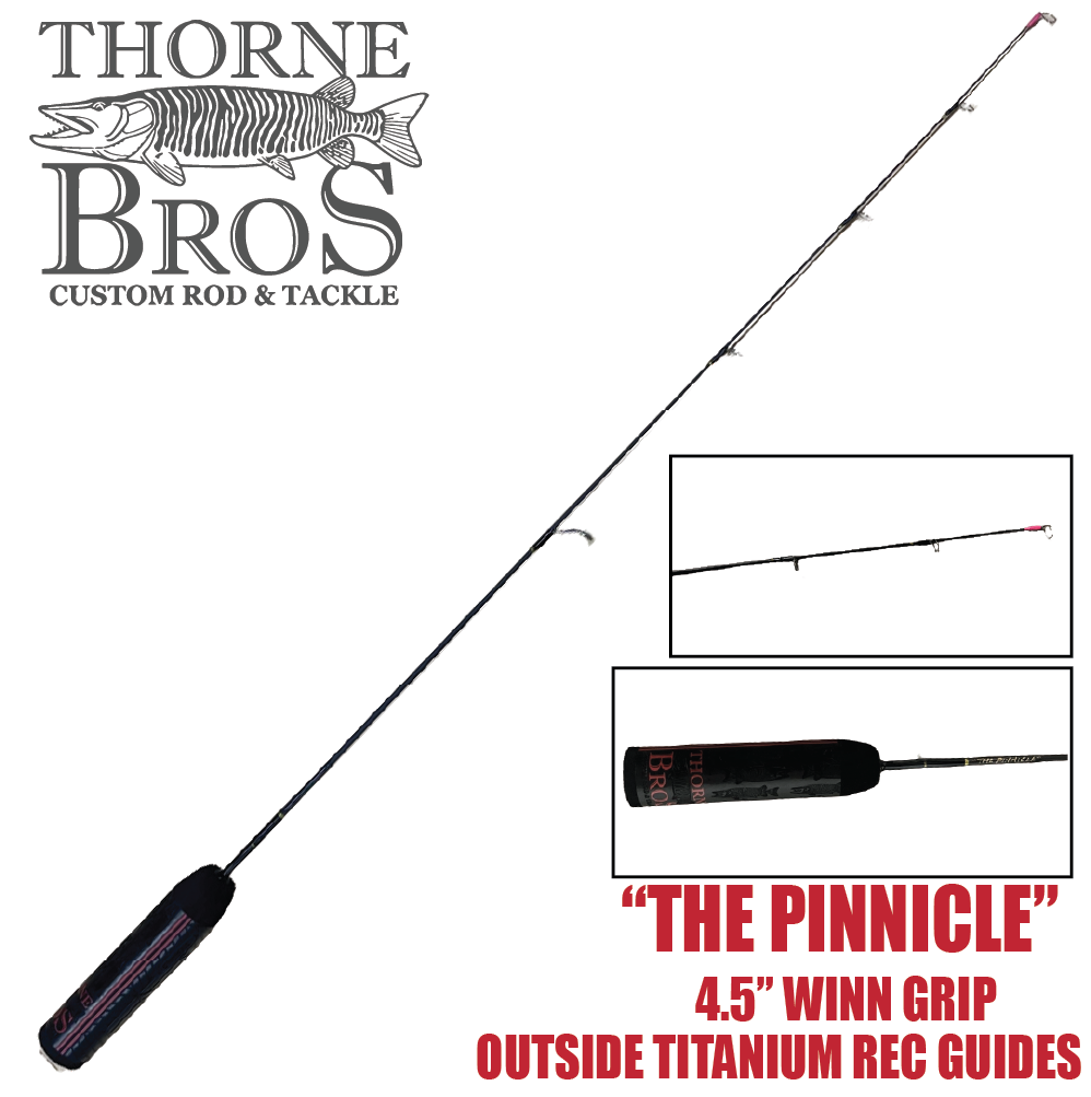 Thorne Bros Custom Ice Rod -  Crappie Chronicles "The Pinnicle"