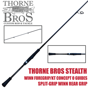 Thorne Bros Stealth Bass/Walleye Rods - Spinning