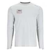 Simms Thorne Bros. Logo SolarFlex Crewneck Shirt