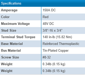 Blue Sea Systems PowerPost Plus - 3/8"-16 Stud 2103