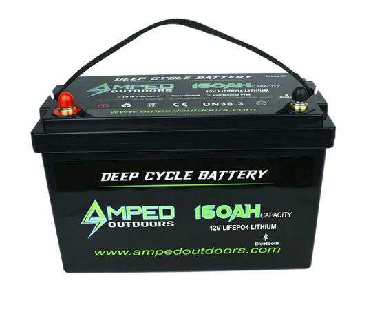 Amped Outdoors 160Ah 12v Lithium Battery (LiFePO4)