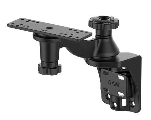 RAM® Vertical 6" Swing Arm Mount for Fishfinders & Plotters PN:RAM-109VU