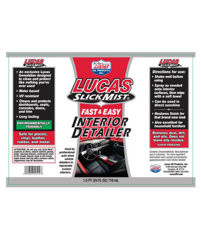 Lucas Slick Mist Interior Detailer 24oz. 10514