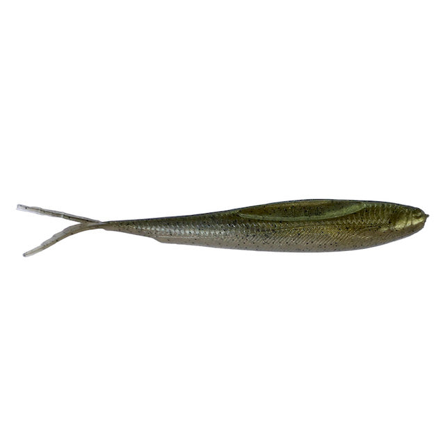 Beast Coast Seduce FFS Minnow fishing lure in natural shad colors with a soft, flexible body and forked tail designed for realistic movement in water.
