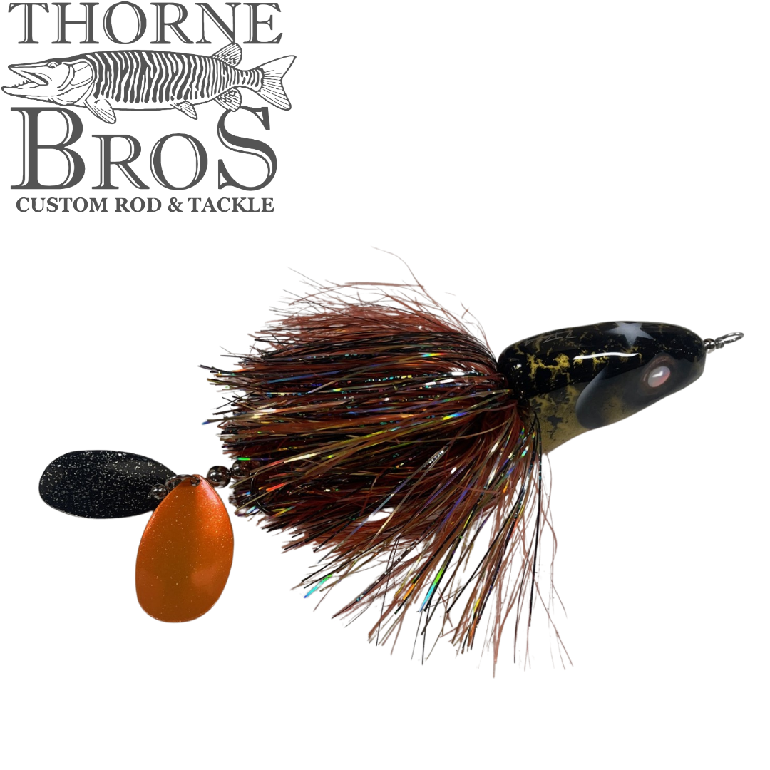 Zilla Baits Metal Head, Fire Walleye