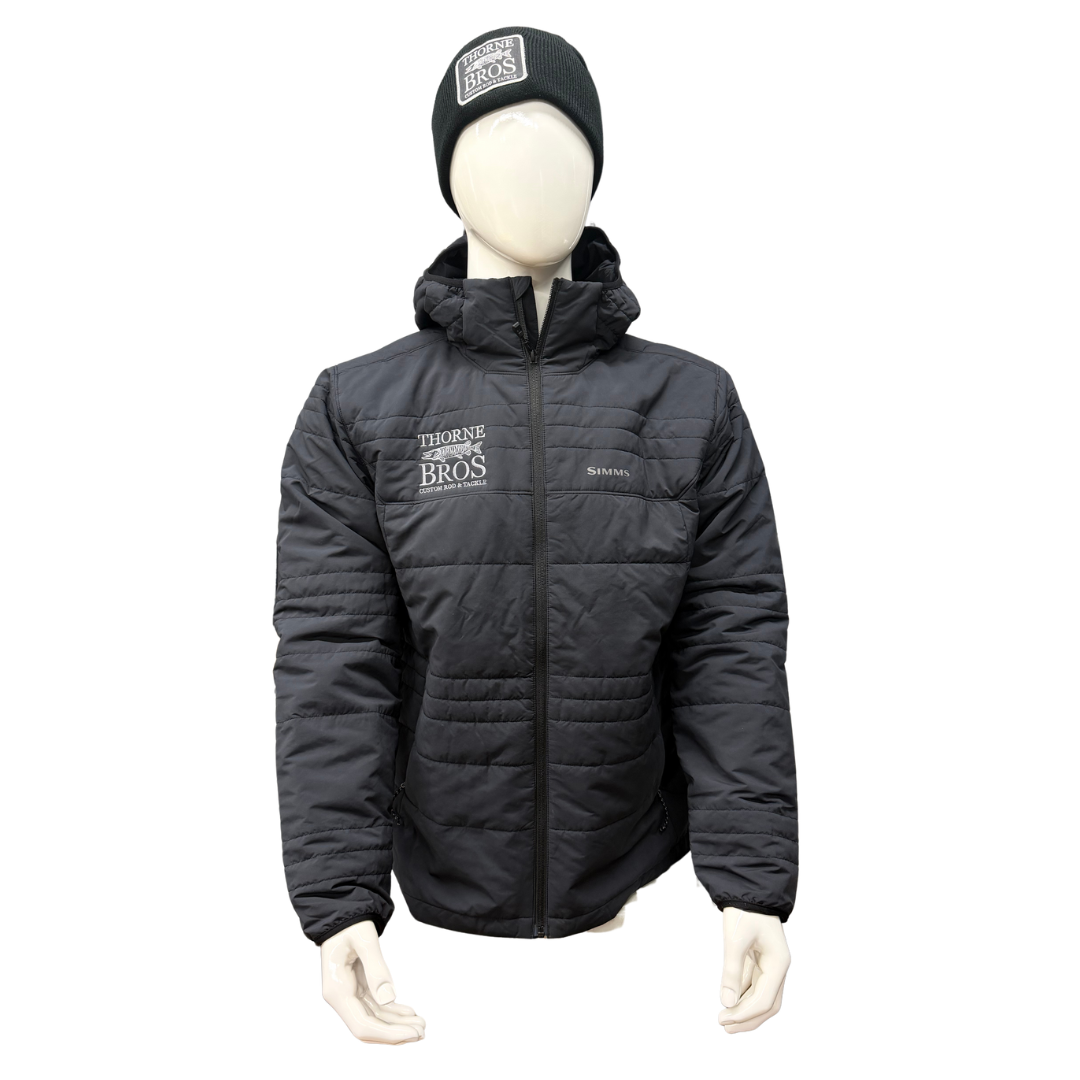 Simms Thorne Bros. Logo Fall Run Insulated Hooded Jacket