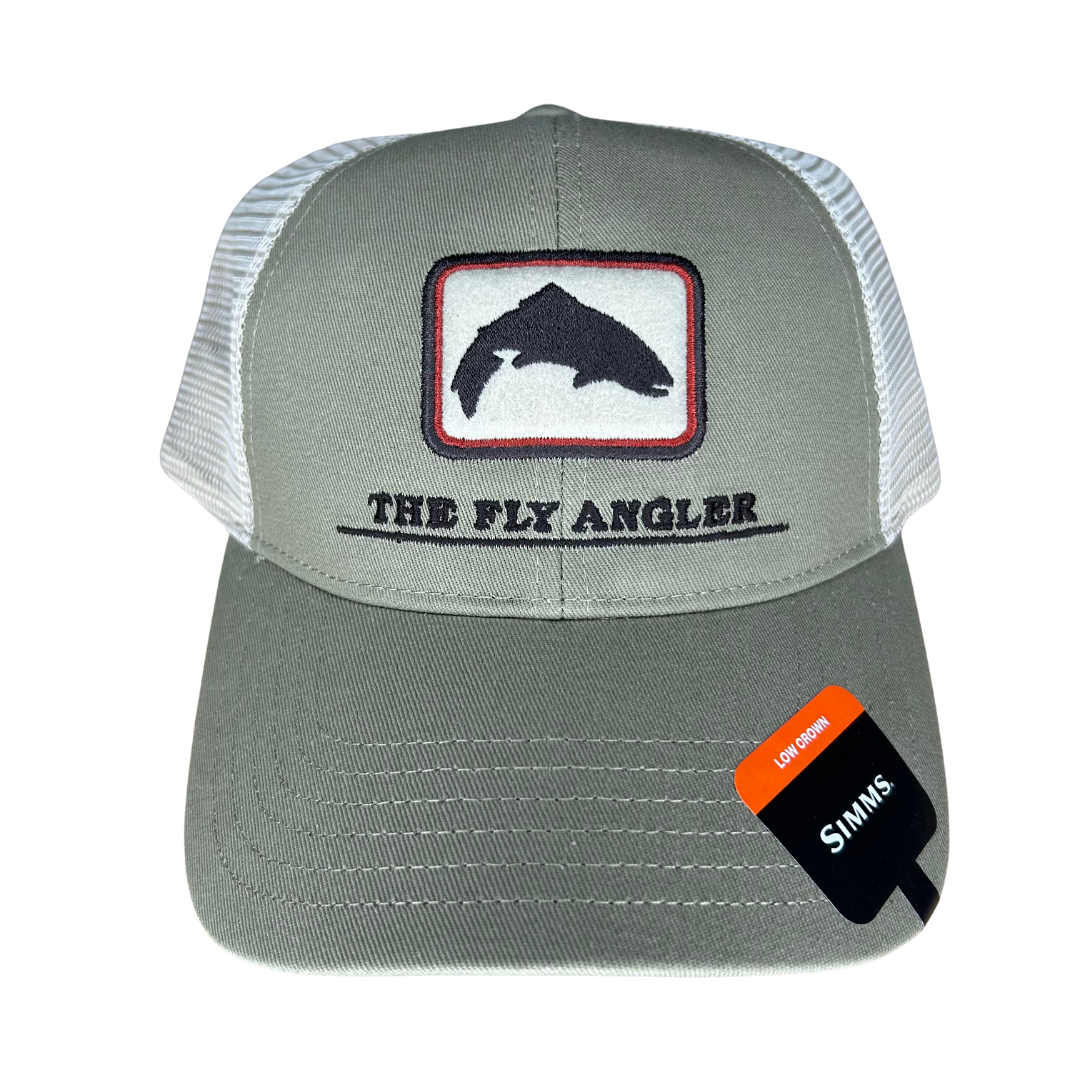 Simms Fly Angler Logo Icon Trucker Hat