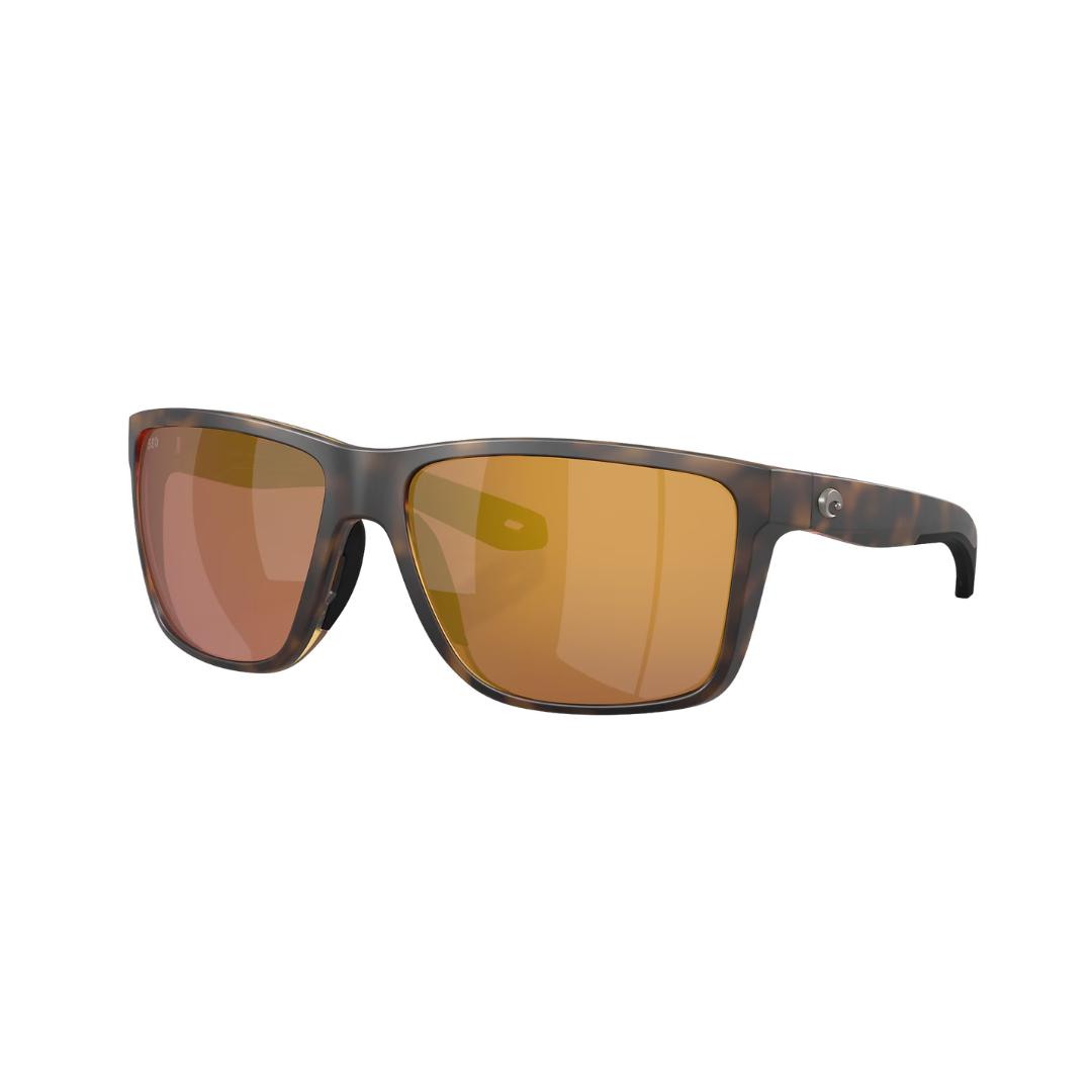Costa Del Mar - Broadbill II XL sunglasses with tortoiseshell frames and amber lenses shown against a white background for fishing and outdoor use