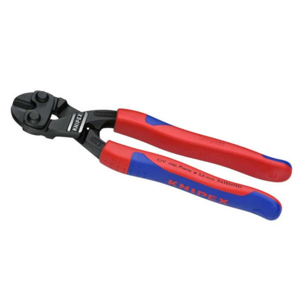 cutting fishing hook with bolt cutter Knipex 71 12 200 CoBolt Bolt Cutter with Grips