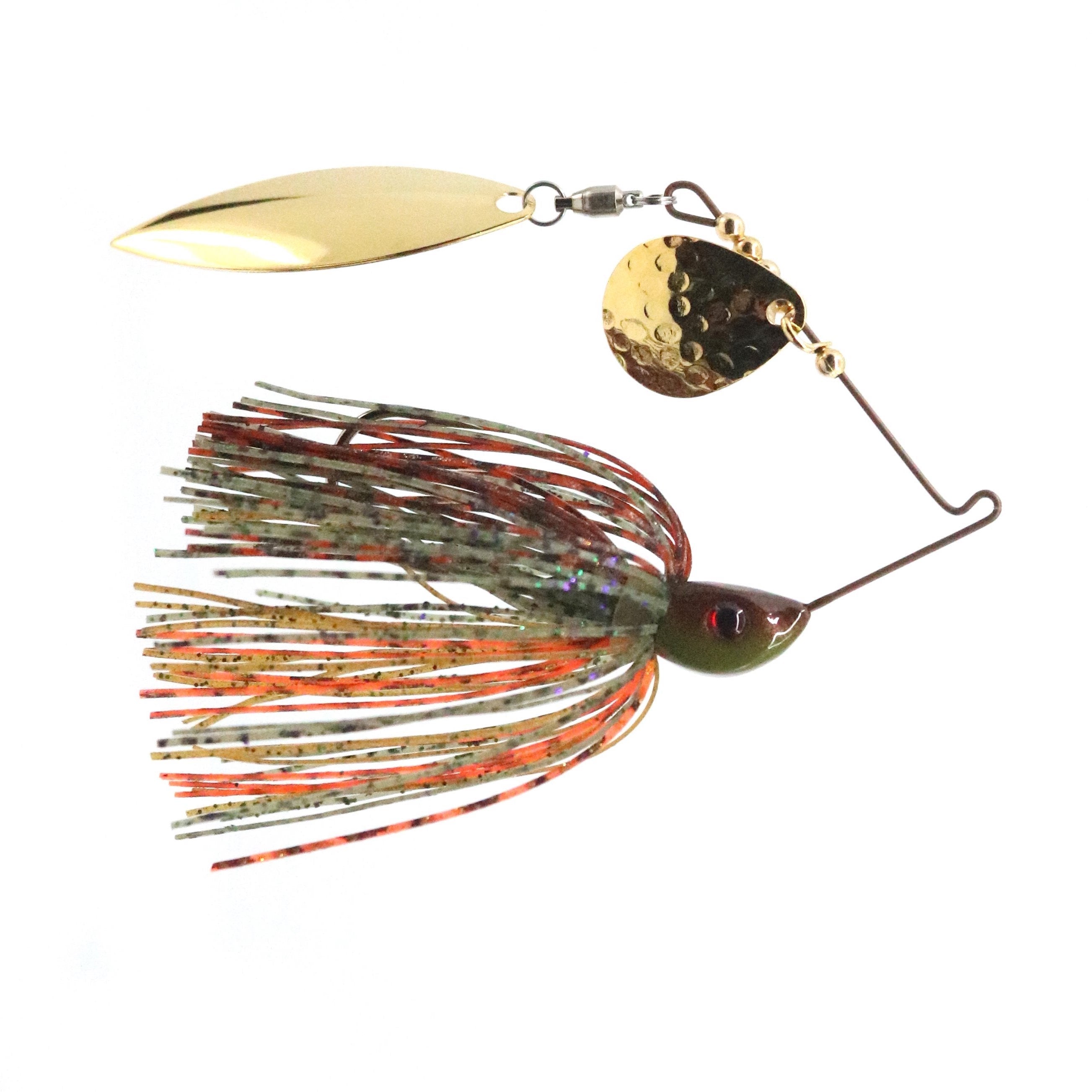 Bassman Spinnerbaits Compact Series Tandem Blades