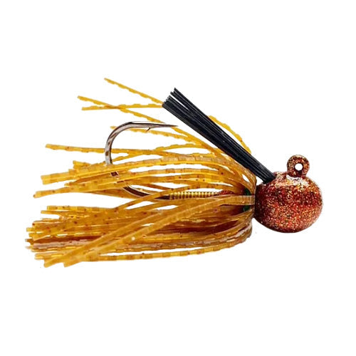 copper colored fishing lures Nishine Lure Works Finesse Cover Jig, Copper Craw / 1/3 oz