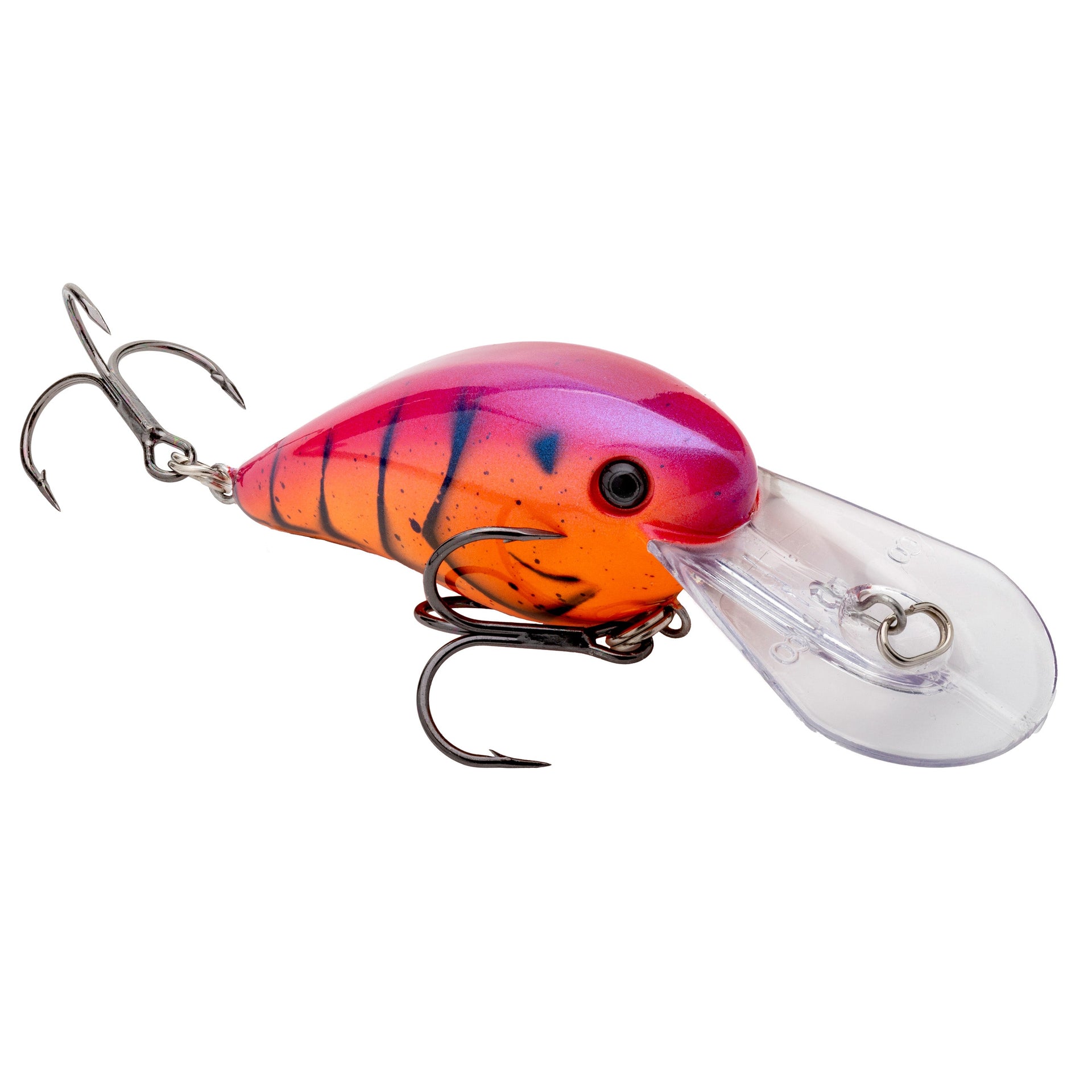 demo fishing lures Strike King Gravel Dawg 8 Crankbait Fire Craw
