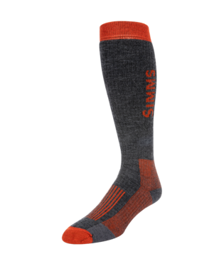 Simms Men's MIdweight OTC Sock Carbon