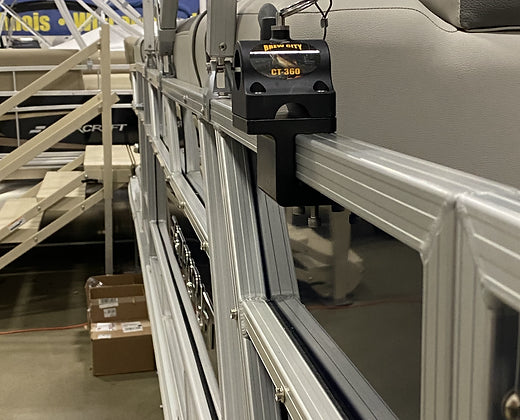Brew City Pontoon Mount Square Rail 3000