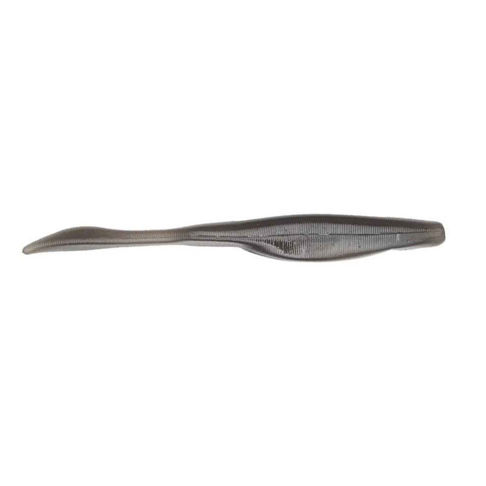 Strike King KVD Perfect Plastics 5" Caffeine Shad soft fishing lure in a translucent, natural baitfish color designed for effective freshwater fishing tackle.