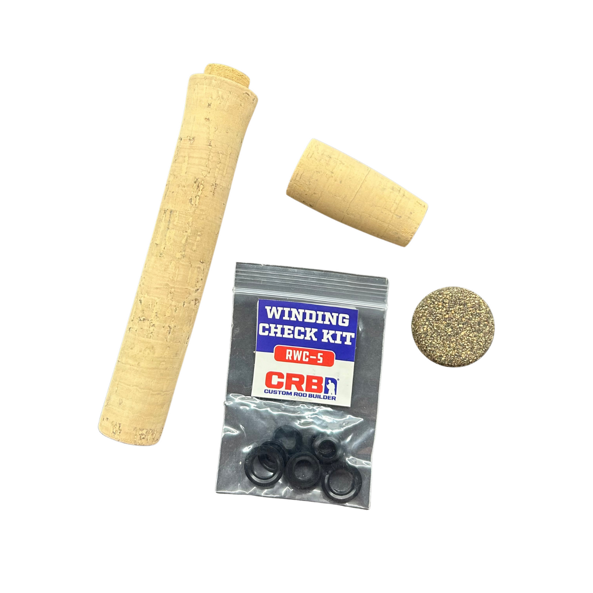 Spinning Rod Grip Kit - Full Grip Cork 6" Rear - 2" Fore