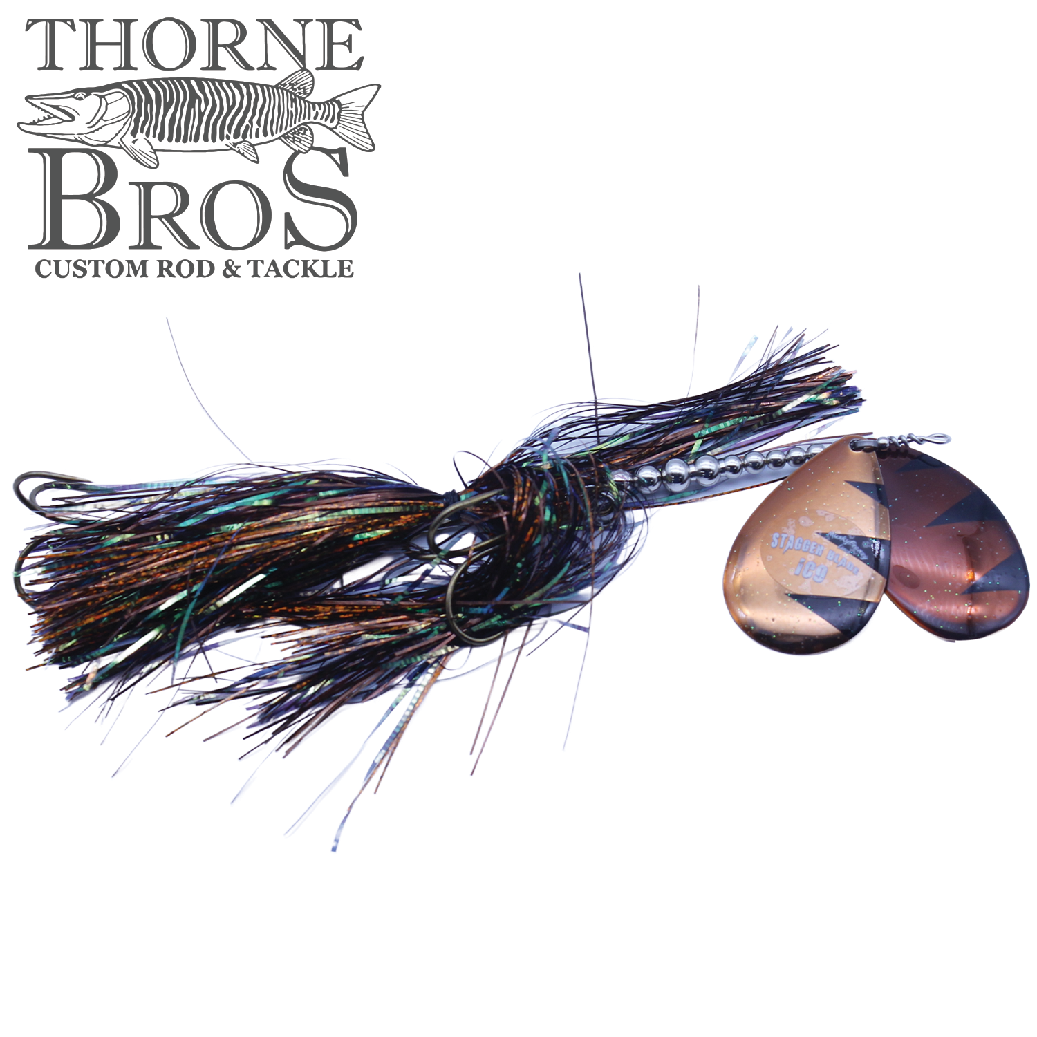 Musky Frenzy Apache Stag IC9: Thorne Bros. Custom Colors