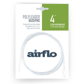 Airflo Polyleaders Bass/Pike 4ft.