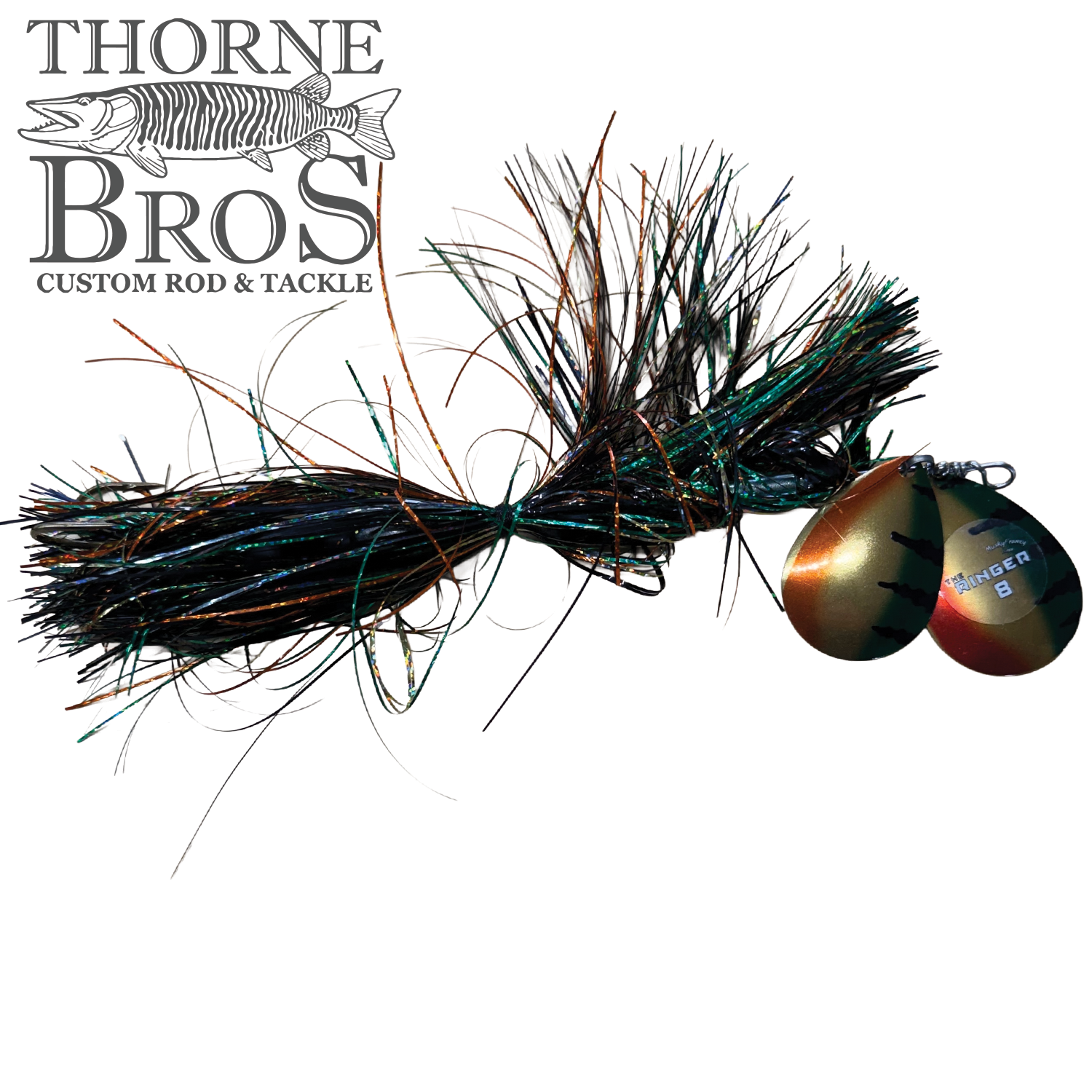 Musky Frenzy The Ringer 8: Thorne Bros. Custom Colors