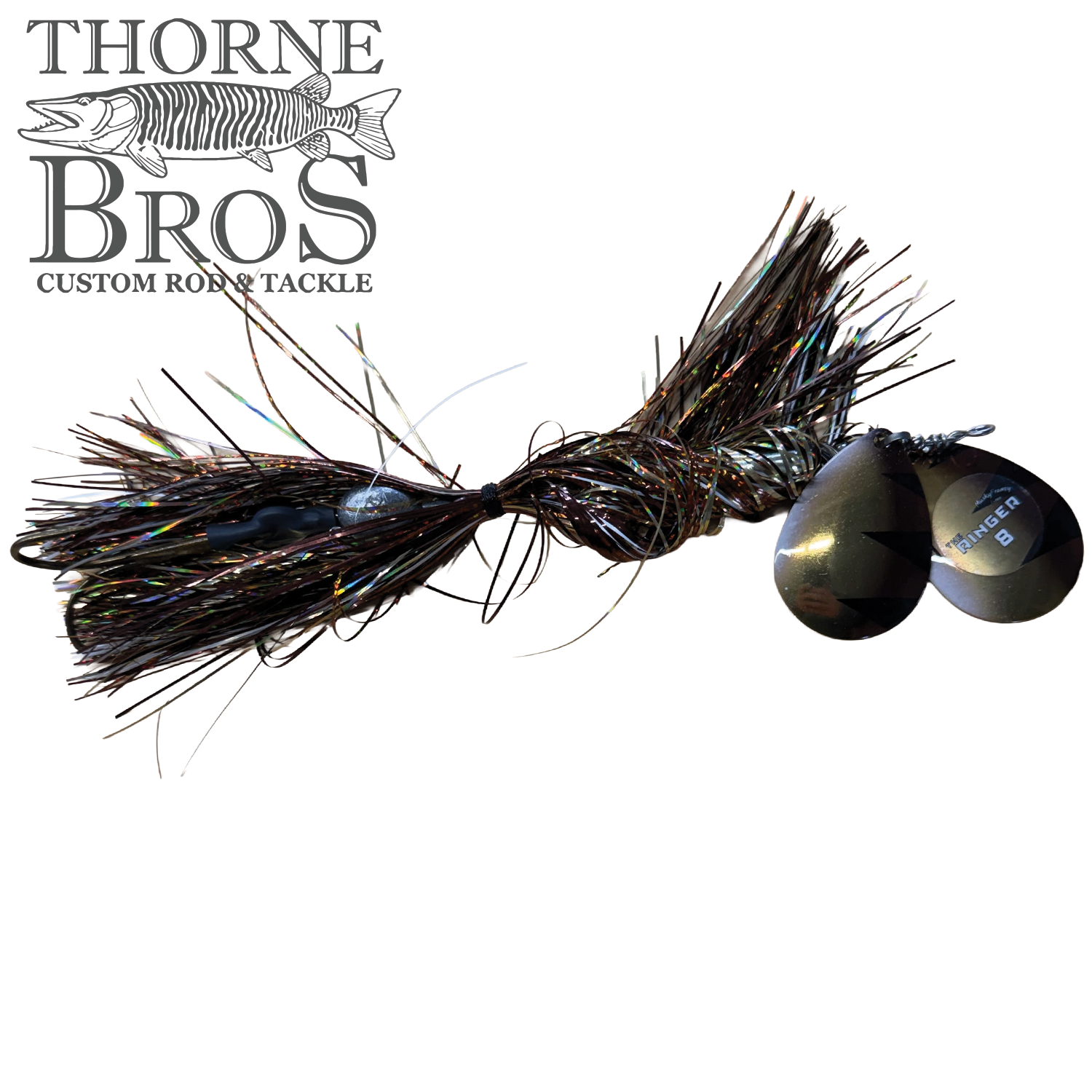 Musky Frenzy The Ringer 8: Thorne Bros. Custom Colors