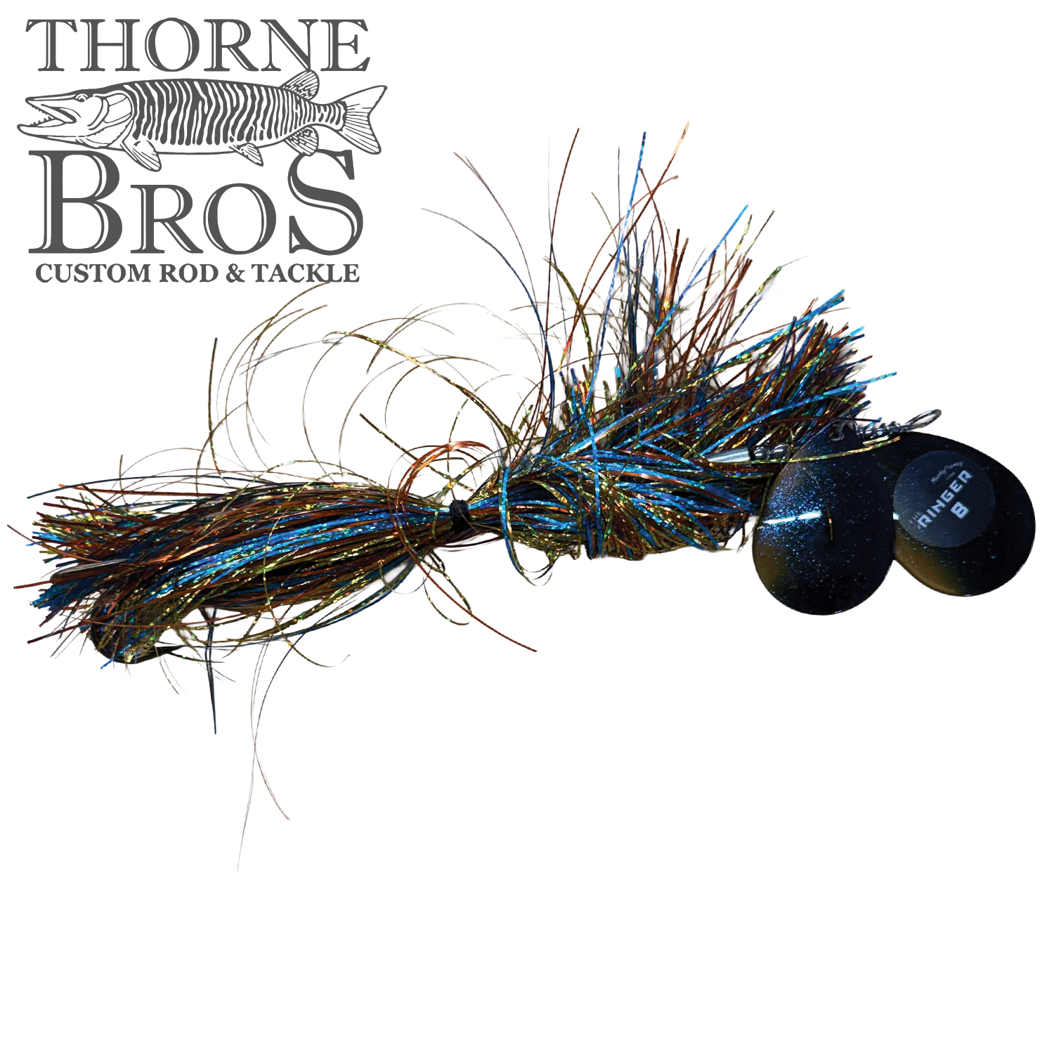 Musky Frenzy The Ringer 8: Thorne Bros. Custom Colors