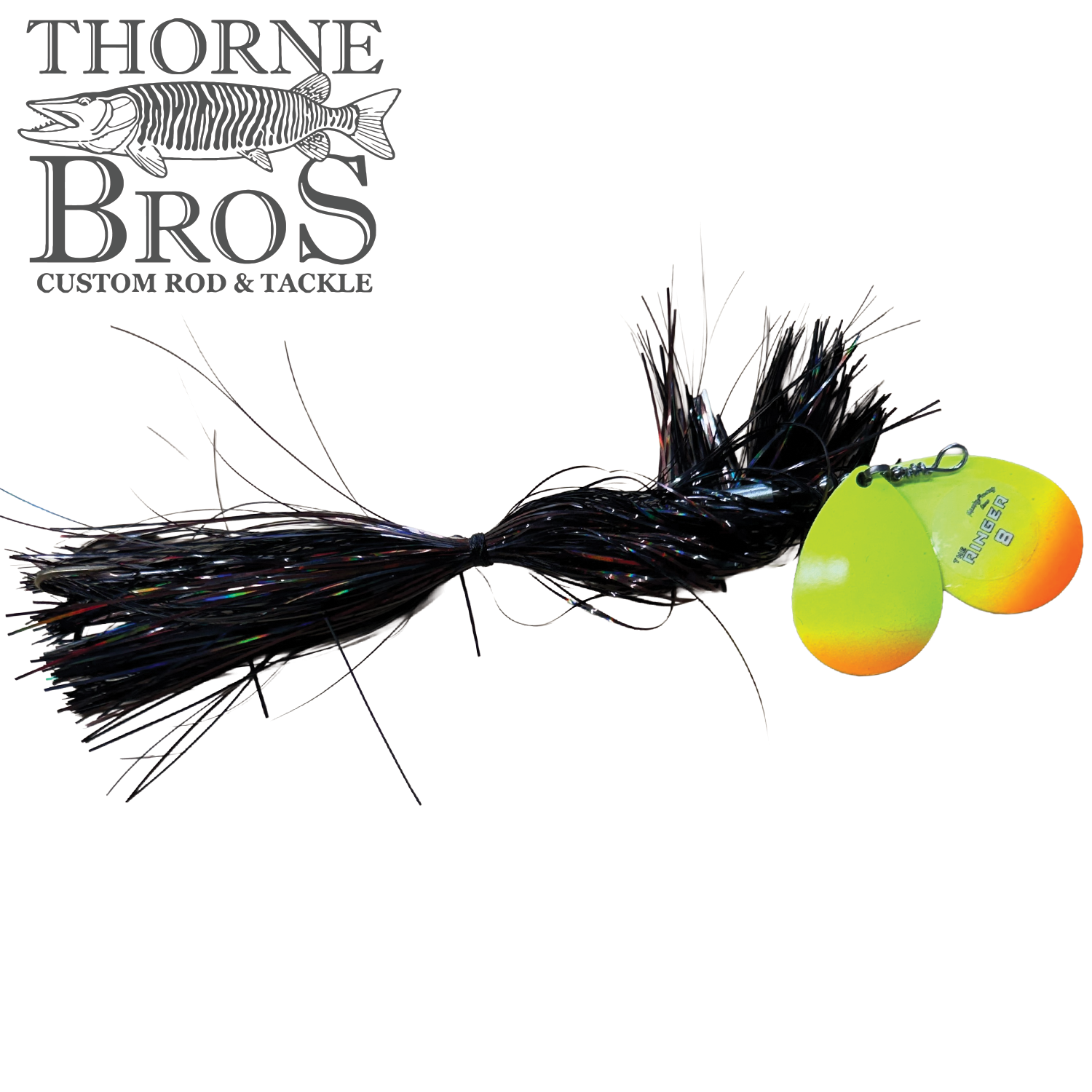 Musky Frenzy The Ringer 8: Thorne Bros. Custom Colors