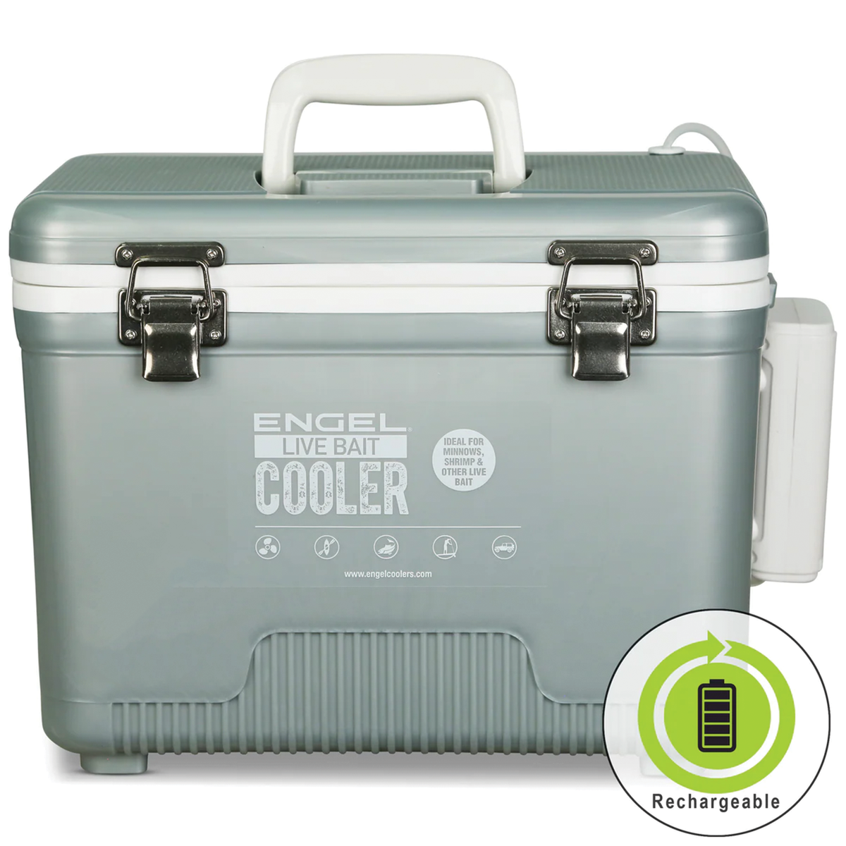 Engel Pro Bait Coolers (Rechargeable Aerator & Stainless Steel Hardwar