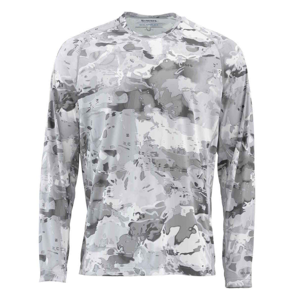 Simms Men's SolarFlex Crewneck - Print