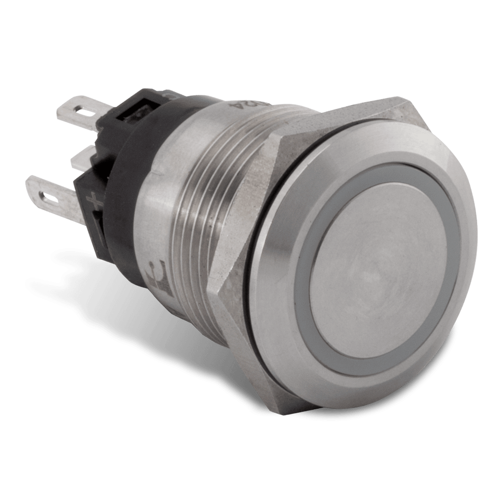 Sierra Router Power Button Sierra Push Button Switch, Green Halo AV10030G