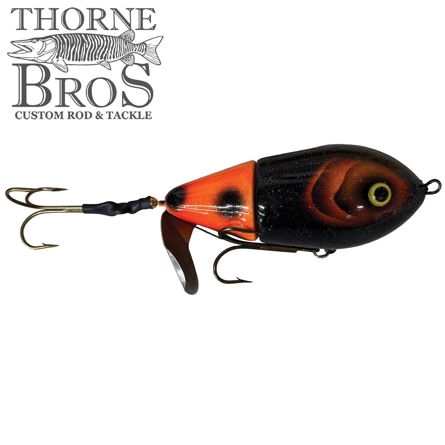 Lake X Lures Northern Lights Series Cannonball Jr. Surface Bait bullfrog