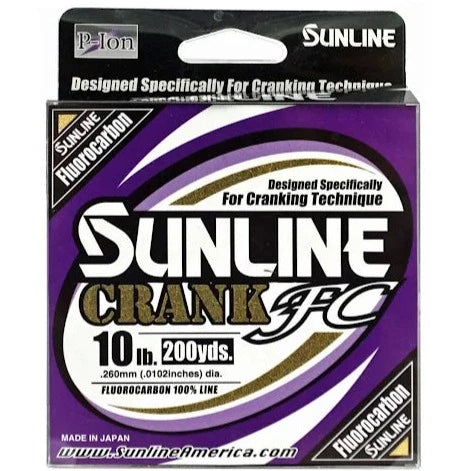 Sunline Crank FC Fluorocarbon Line - 14 lb.