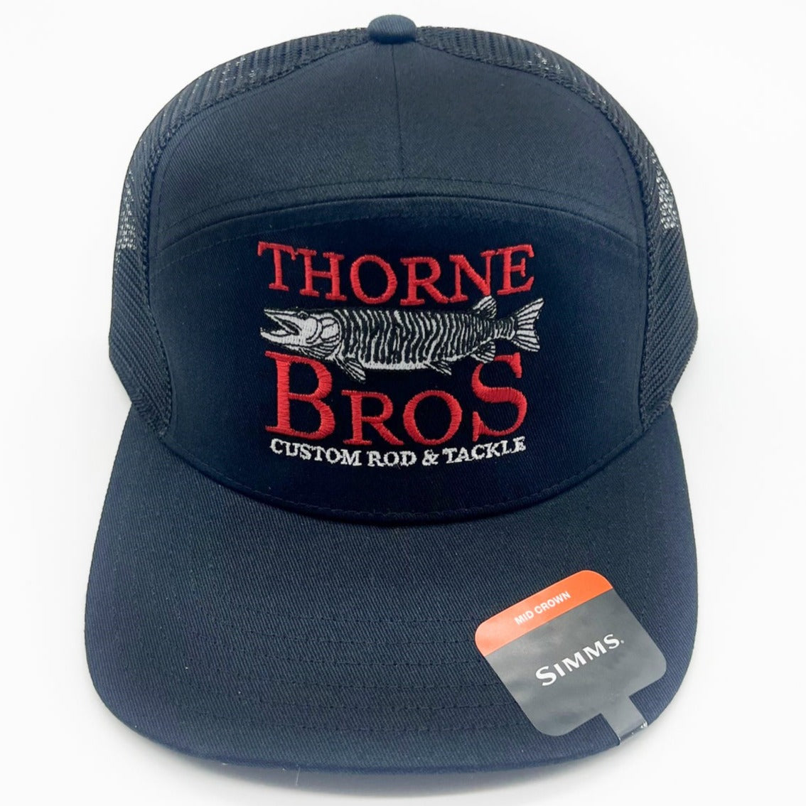 Simms Thorne Bros. Logo 7 Panel Trucker Hat