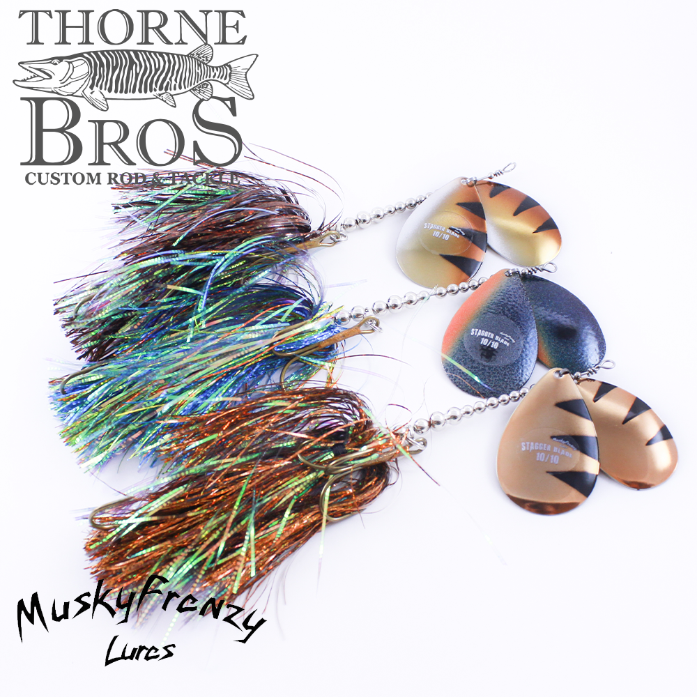 Musky Frenzy Apache Stag 10/10: Thorne Bros. Custom Colors