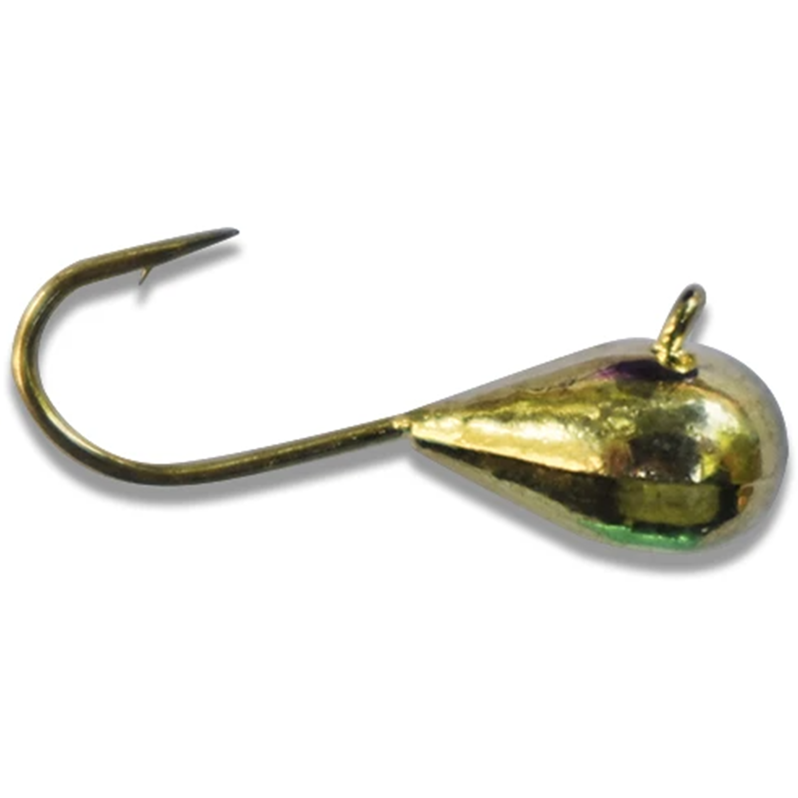 Kenders Outdoors 10-Pack UV Bright Tungsten Jigs - Choose Your Size For Panfish & Trout
