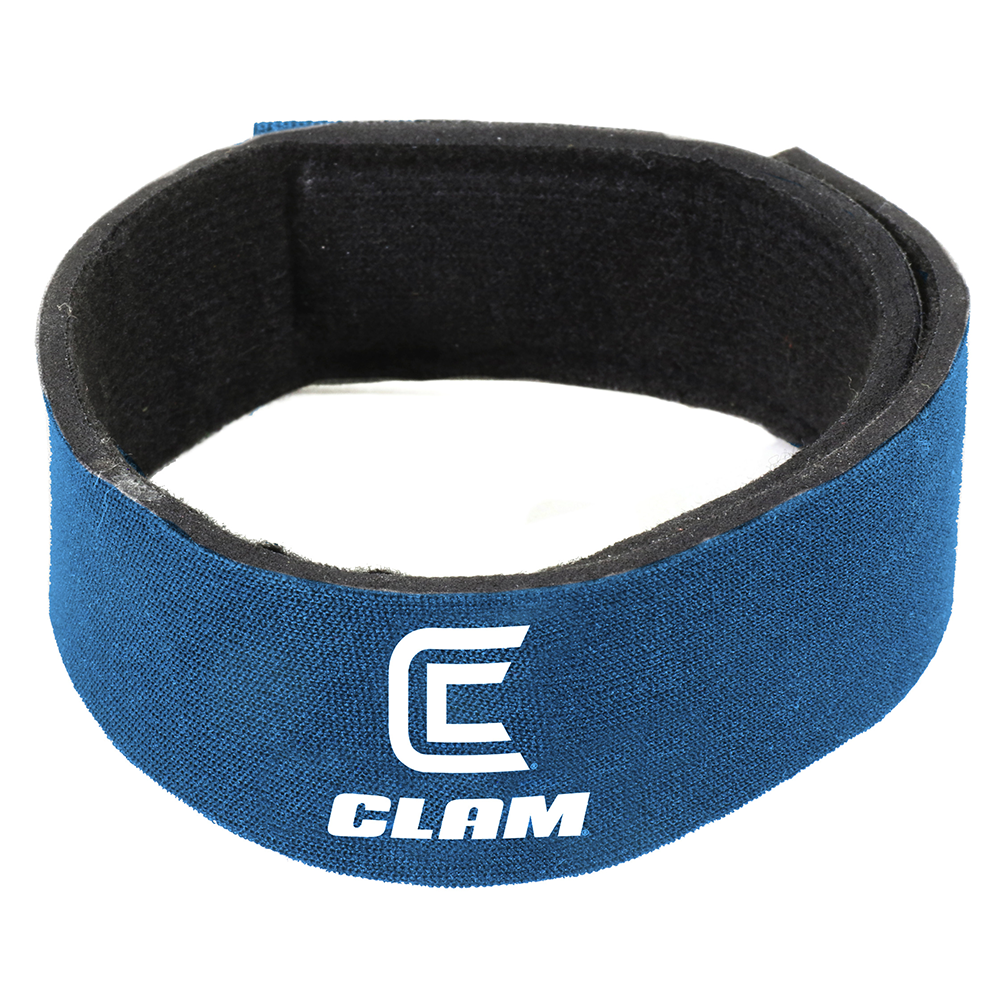 Clam 16614 Tip Up/Rattle Reel Spool Wrap - Blue, 2 Pack