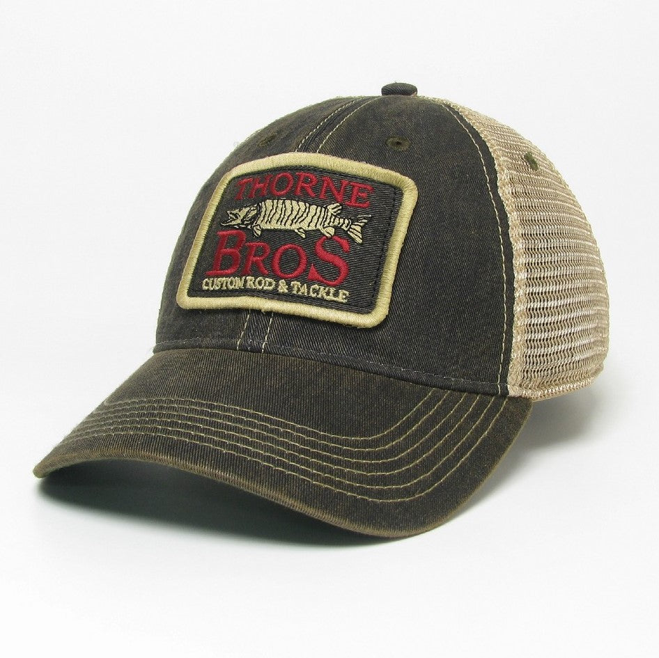 Thorne Bros. Legacy Trucker Hats, Black / adult