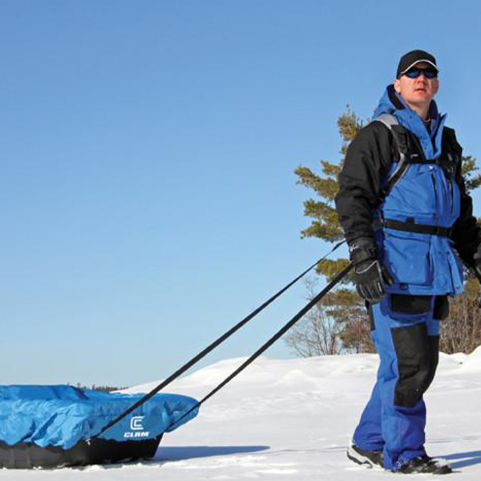 Clam Outdoors Ice Sled Pulling Harness