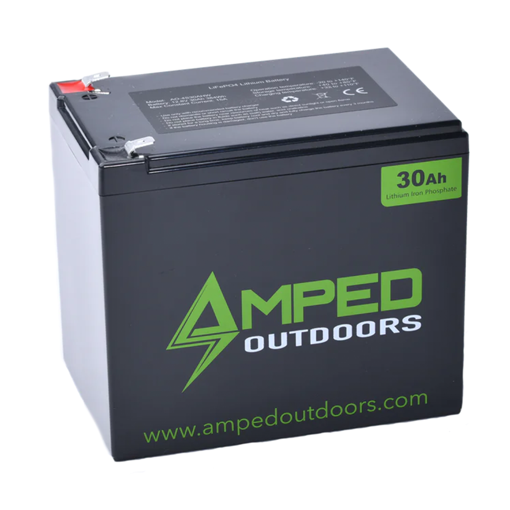 Amped Outdoors (LiFePO4) Lithium Batteries - Battery Only