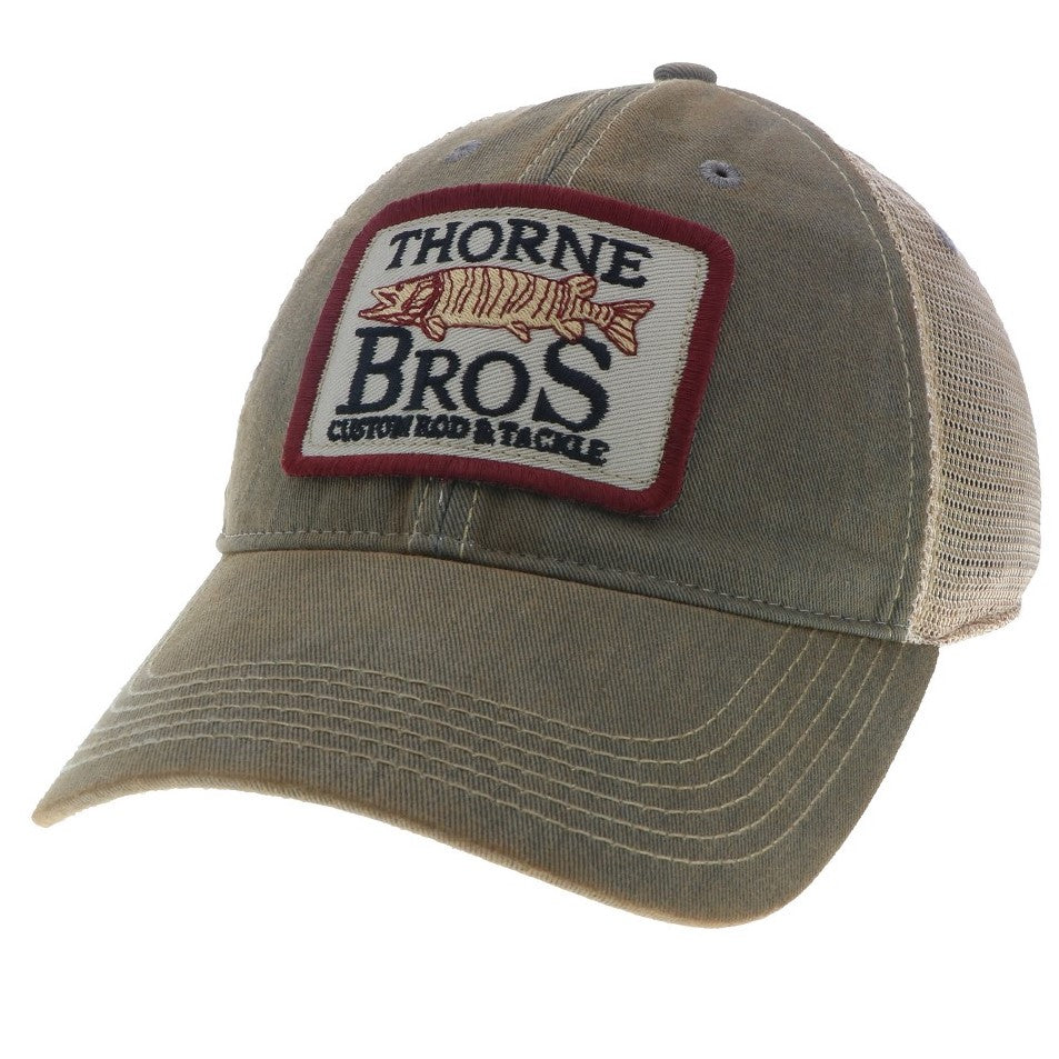Thorne Bros. Legacy Trucker Hats, Grey / adult