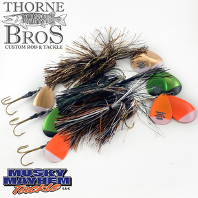 Musky Mayhem Moon TB Custom 1099 Bucktail