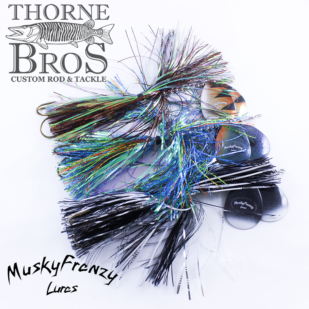 Musky Frenzy Apache Double 8: Thorne Bros. Custom Colors