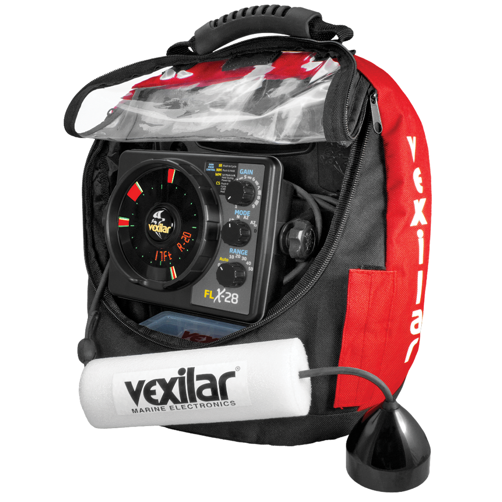 Vexilar FLX-28 ProPack II (Lithium Battery) w/ ProView Ice-Ducer