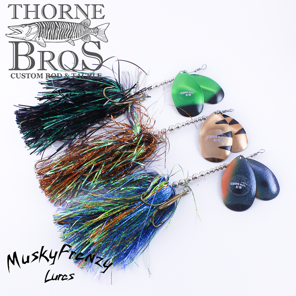 Musky Frenzy Apache Stag 9/10: Thorne Bros. Custom Colors