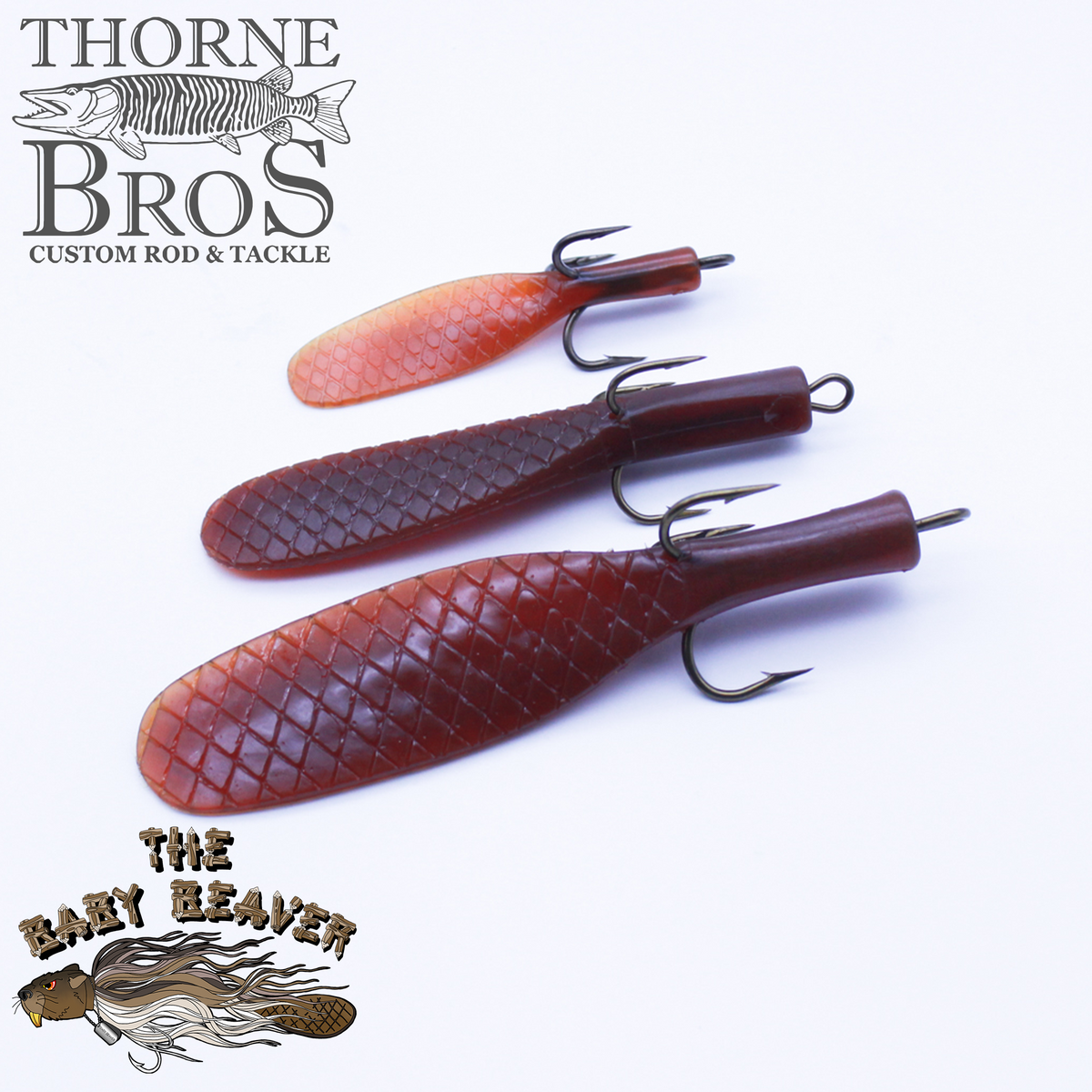 Beaver Baits Replacement Tails (Mini/Baby/XL)