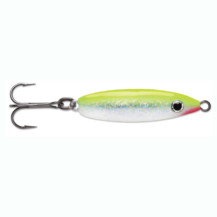 VMC Rattle Spoon - 1/4 oz / Glow Chartreuse Shiner