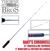 Thorne Brothers Custom Ice Rod -  Crappie Chronicles "Bart"